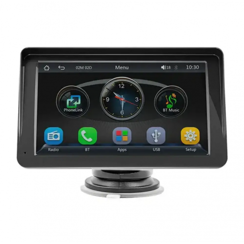 Монітор для автомобіля 7" з Carplay CJ-PTC 208 / Монітор для камери заднього виду / Автомобільний монітор