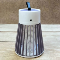 Электрический уничтожитель насекомых для дома Electronic shock Mosquito killing lamp 220V Серый