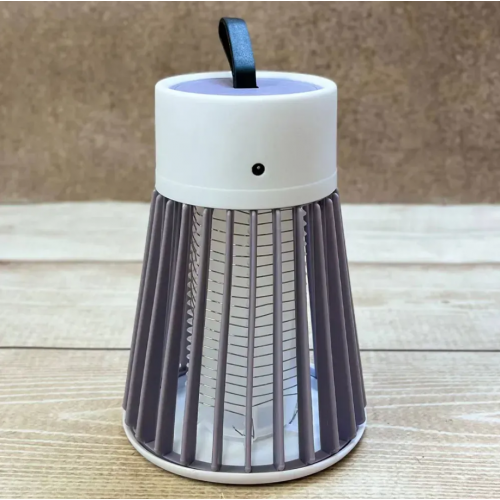 Электрический уничтожитель насекомых для дома Electronic shock Mosquito killing lamp 220V Серый