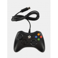 Джойстик PC360 в стиле XBOX проводной USB для компьютера Черный