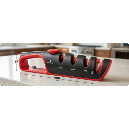 Точилка для ножей и ножниц STORM INTERTOOL HT-0553