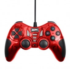Джойстик DJ-606 USB проводной режим "Вибро" Красный