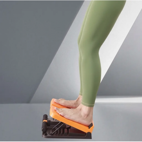 Многофункциональная наклонная фитнес-доска с таймером, Sport Stretching Plate, Оранжевая