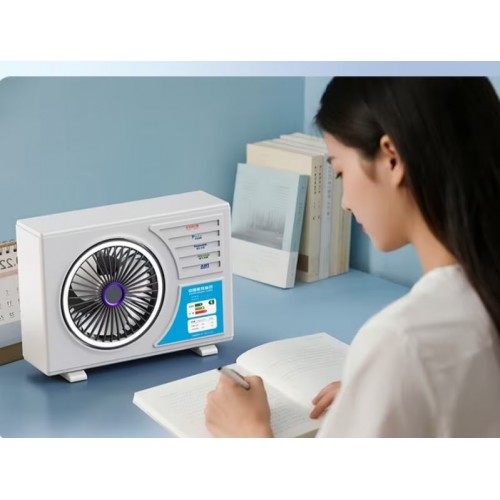 Портативный настольный аккумуляторный вентилятор охладитель Air Conditioning Fan