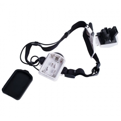 Бинокуляр Magnifier 9892C1 LED 1x-6x / бинокулярные очки с увеличением