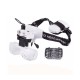 Бинокуляр Magnifier 9892C2 LED 1x-6x / бинокулярные очки с увеличением
