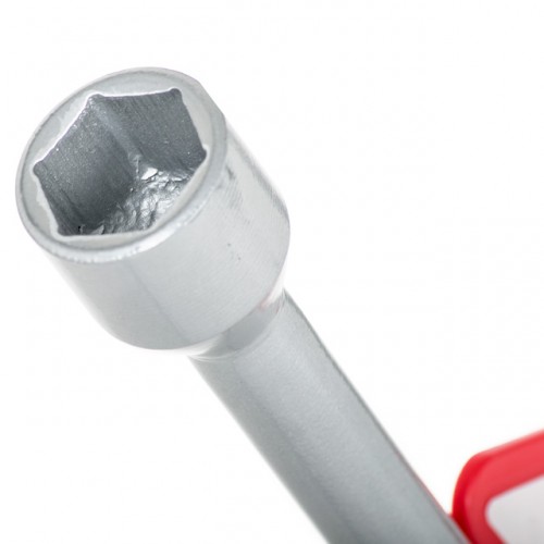 Ключ баллонный крестовый, укрепленный, 1/2", 406×16 мм, 17×19×21 мм, INTERTOOL HT-1603