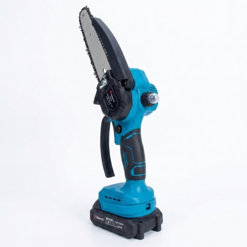 Аккумуляторная цепная мини-пила 6 inch Electric SAW DOMOTEC 8169 в кейсе / 2 аккумулятора