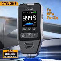 Профессиональный толщиномер Fnirsi CTG-20 датчик измерения толщины покрытия краски