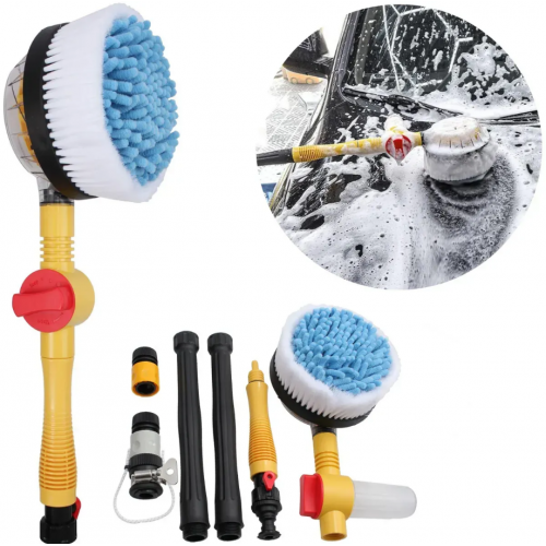 Щетка-насадка для вращающегося шланга Water Blast Cleaner Roto / Насадка для шланга