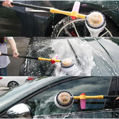 Щетка-насадка для вращающегося шланга Water Blast Cleaner Roto / Насадка для шланга
