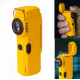 Ліхтар MULTIFUNCTIONAL D51-COB, Li-Ion акумулятор, індикація заряду, запальничка, ЗУ Type-C Жовтий