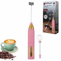 Ручной аккумуляторный капучинатор Hoffmans HM-8045 Розовый