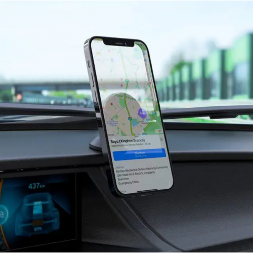 Тримач для телефону в машину HOCO CA79 Ligue central console magnetic car holder Чорний