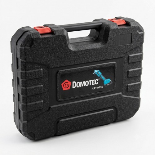 Акумуляторна болгарка Domotec 9716 з двома акумуляторами 48V Кутова шліфувальна машина в кейсі 2 АКБ