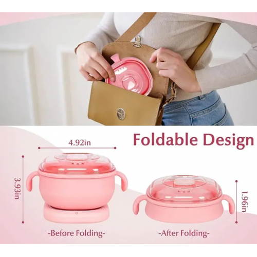 Апарат для нагрівання воску з регульованою температурою Wax Warmer Рожевий