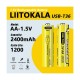 Акумулятор AA, LiitoKala T36 1.5V, Type C роз'єм 2400mAh, ОРИГІНАЛ