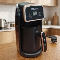 Електрична турка кавоварка Domotec MS-117 із цифровим дисплеєм для кави та молока 1000Вт