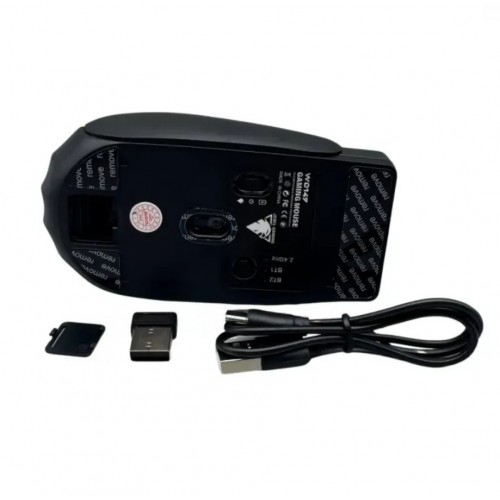 Бездротова ігрова миша JEDEL WD149 7D, Bluetooth + 2.4GHz, 3200 DPI, RGB підсвітка, акумуляторна