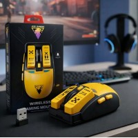 Бездротова ігрова миша JEDEL WD149 7D, Bluetooth + 2.4GHz, 3200 DPI, RGB підсвітка, акумуляторна