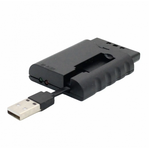 Ігровий джойстик бездротовий геймпад 7 в 1 для ноутбука телевізора PC PS1 PS2 PS3 PC360 TV Android Чорний