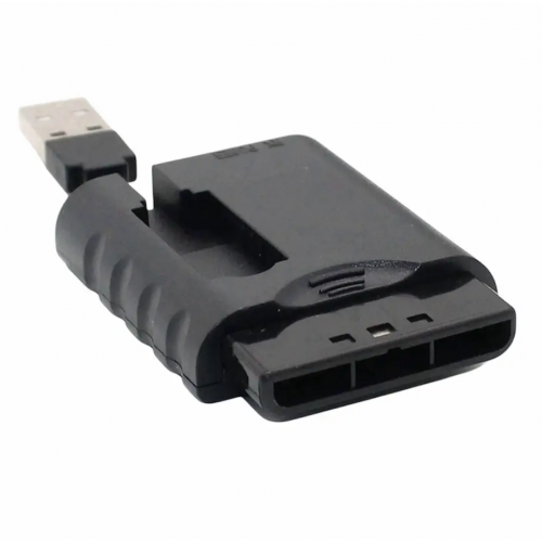 Ігровий джойстик бездротовий геймпад 7 в 1 для ноутбука телевізора PC PS1 PS2 PS3 PC360 TV Android Чорний