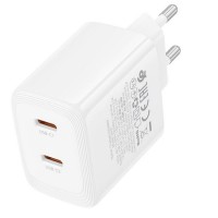 Зарядний пристрій Borofone BN31 45W 2xType C PD зарядний пристрій