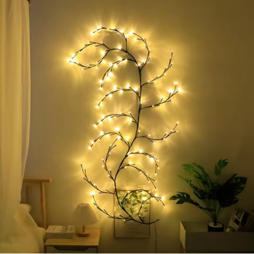 Світлодіодна гірлянда-гілка 1.5м "Luminara" з USB-живленням та 72 LED Тепле світло