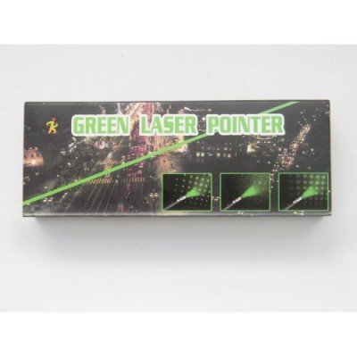 Зеленая Лазерная указка 5 в 1 LASER POINTER 1000 mW 5 насадок лазер