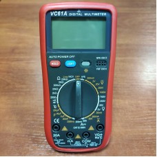 Цифровой Профессиональный мультиметр VC 61A тестер вольтметр + термопара