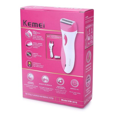 Женский эпилятор Kemei KM-3018 триммер эпиляция бикини