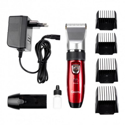 Машинка для стрижки волос Geemy GM-550 + аккумулятор