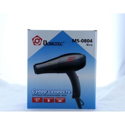 Профессиональный фен Domotec MS-0804 2000W, сушка для волос, сушилка