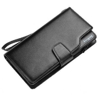 Мужской кошелек клатч портмоне барсетка Baellerry business S1063 Чёрный