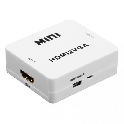 Адаптер HDMI to VGA (переходник, конвертер, 720p/1080p) переходник, конвертер