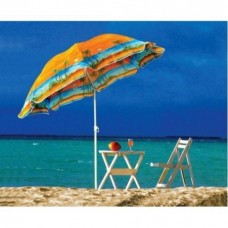 Зонт пляжный с наклоном 1,8 метра. Ткань с защитой от УФ излучения