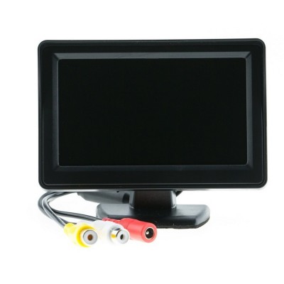 Монитор автомобильный UKC TFT LCD 4,3" для двух камер