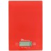 Сенсорные электронные кухонные весы до 5 кг Domotec MS 912 + батарейки Красные