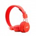 Беспроводные Bluetooth Наушники с MP3 плеером NIA-X3 Радио блютуз Красные