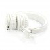 Беспроводные Bluetooth Наушники с MP3 плеером NIA-X3 Радио блютуз Белые