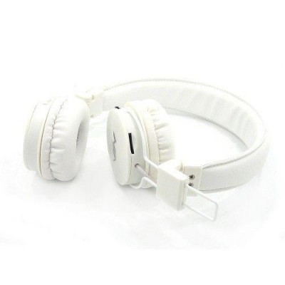 Беспроводные Bluetooth Наушники с MP3 плеером NIA-X3 Радио блютуз Белые