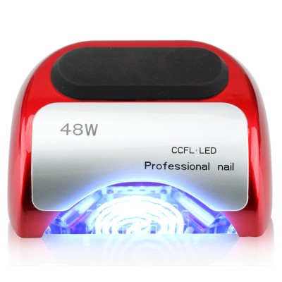 УФ лампа для ногтей Beauty nail 18K CCFL LED 48W сушилка сенсор Красный