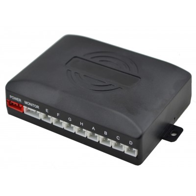 Парктроник автомобильный UKC на 8 датчиков + LCD монитор (черные датчики)