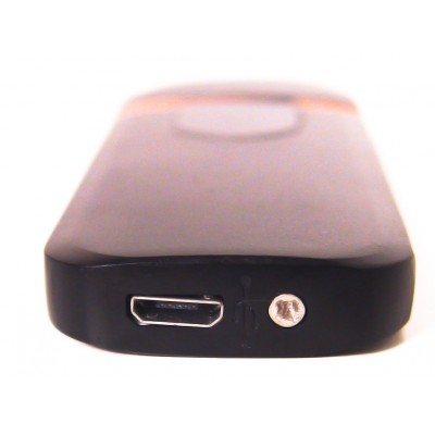 Спиральная электрическая USB зажигалка ZGP 5 Чёрная
