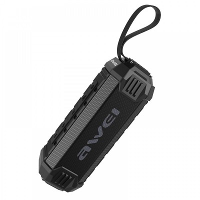 Портативная экстремальная Bluetooth колонка Awei Y280 (Bluetooth, MP3, AUX, Mic)