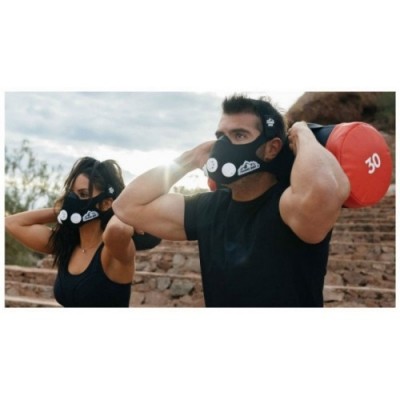 Маска для бега тренировок тренировочная дыхания спорта Elevation Training Mask L