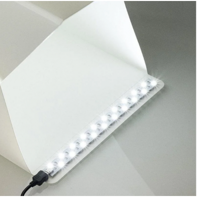 Световой Лайт бокс с 2x LED подсветкой для предметной макросъемки 30 х 30 см