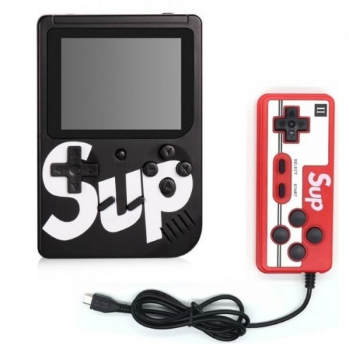 Игровая консоль приставка с дополнительным джойстиком dendy SEGA 400 игр 8 Bit SUP Game черный Игровая консоль приставка с дополнительным джойстиком dendy SEGA 400 игр 8 Bit SUP Game черный