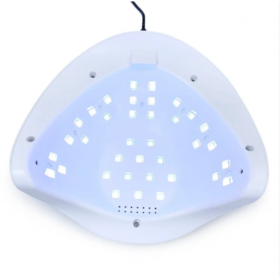 УФ лампа для гель-лака SUN Five LED UV Lamp 48 W для полимеризации, наращивания ногтей USB Розовая