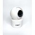 Беспроводная поворотная IP камера видеонаблюдения WiFi microSD UKC 23ST Белая
